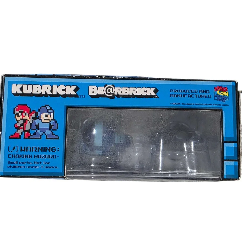 Medicom Toy Mega Man Kubrick &‎ Be@rbrick Set Action Figure Collectible New